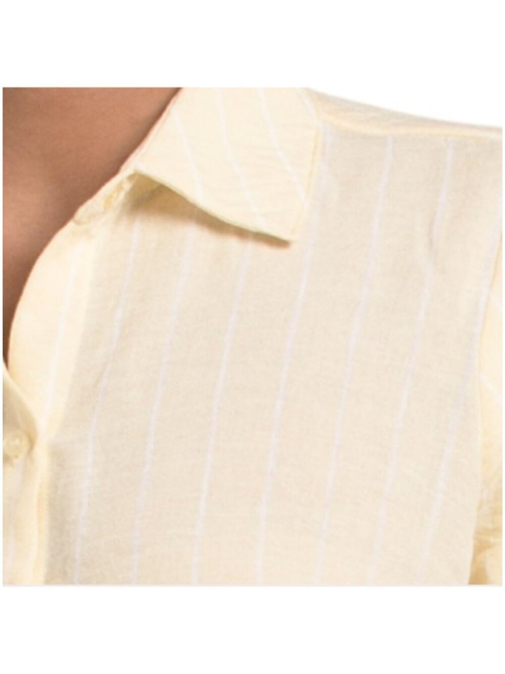 C BY ONE Striped Long Sleeve Shirt - Picture 3 of 4